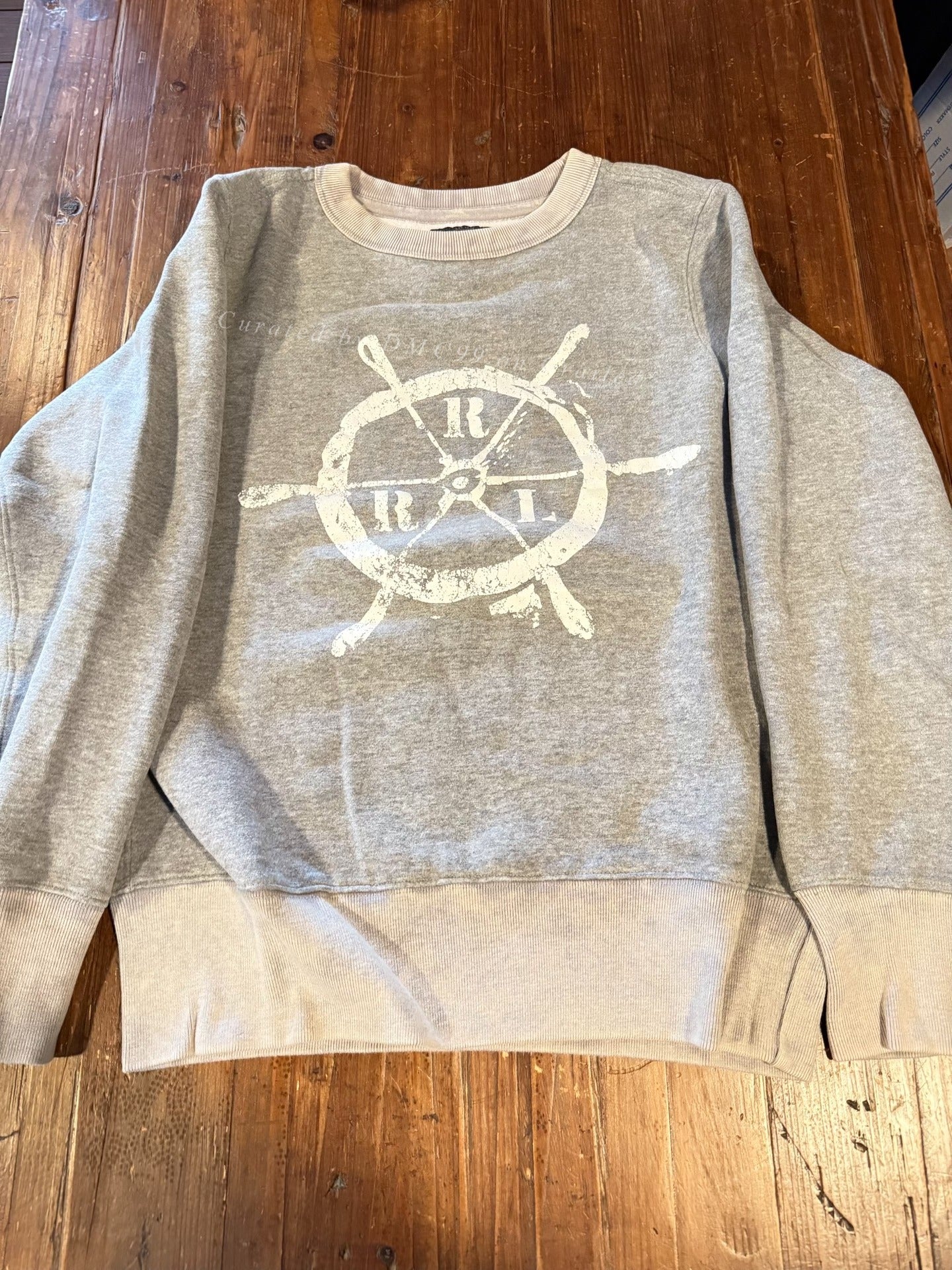 RRL Ralph Lauren Paddle Logo Sweatshirt