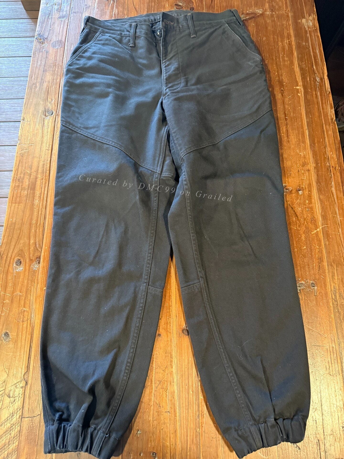 Freewheelers Black Cargo Pants Size 32