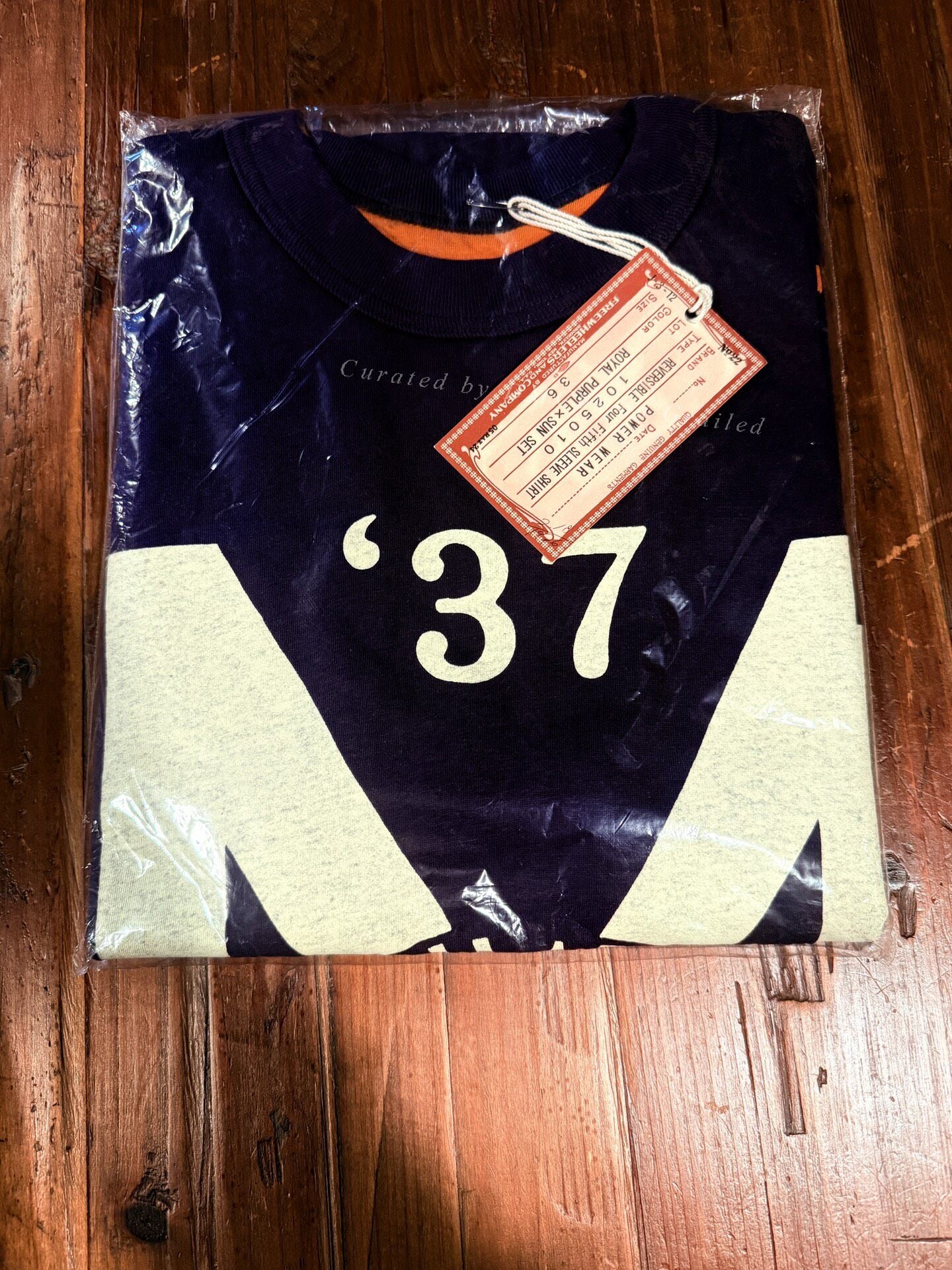 Freewheelers Reversible 3/4 Sleeve Vintage Top