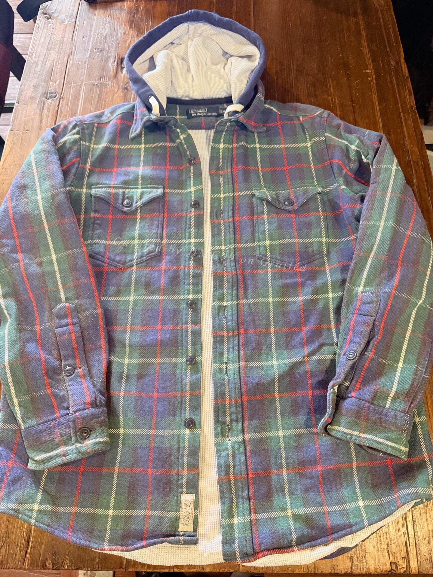 Polo Ralph Lauren Plaid Hooded Jacket