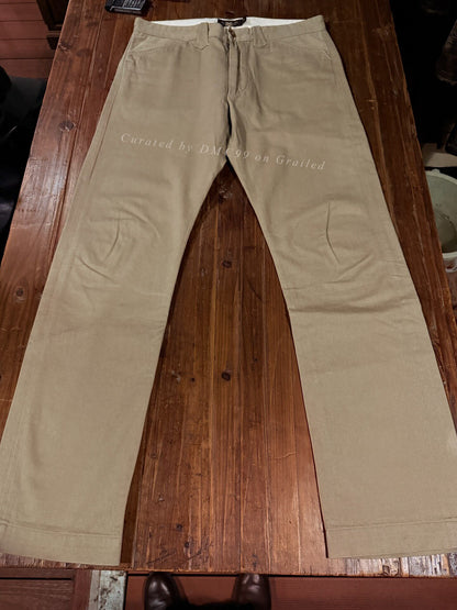 RRL Khaki Straight Casual Pants Size 32