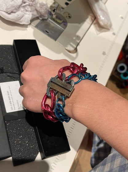 Raf Simons 13ss Double Lock Bracelet