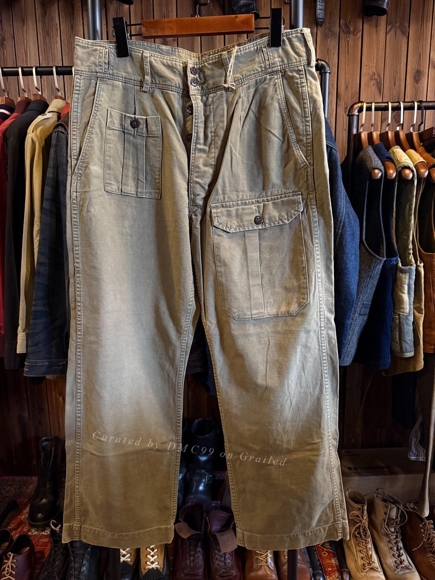 RRL Classic Retro Work Pants