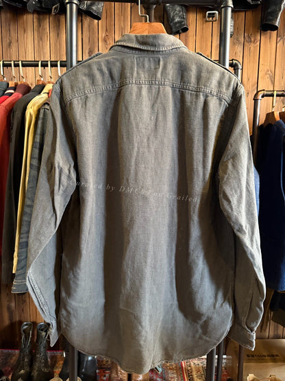 RRL Military Green Work Shirt
