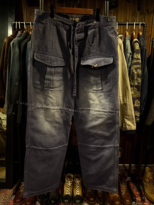 Nigel Cabourn Gray Cargo Pants