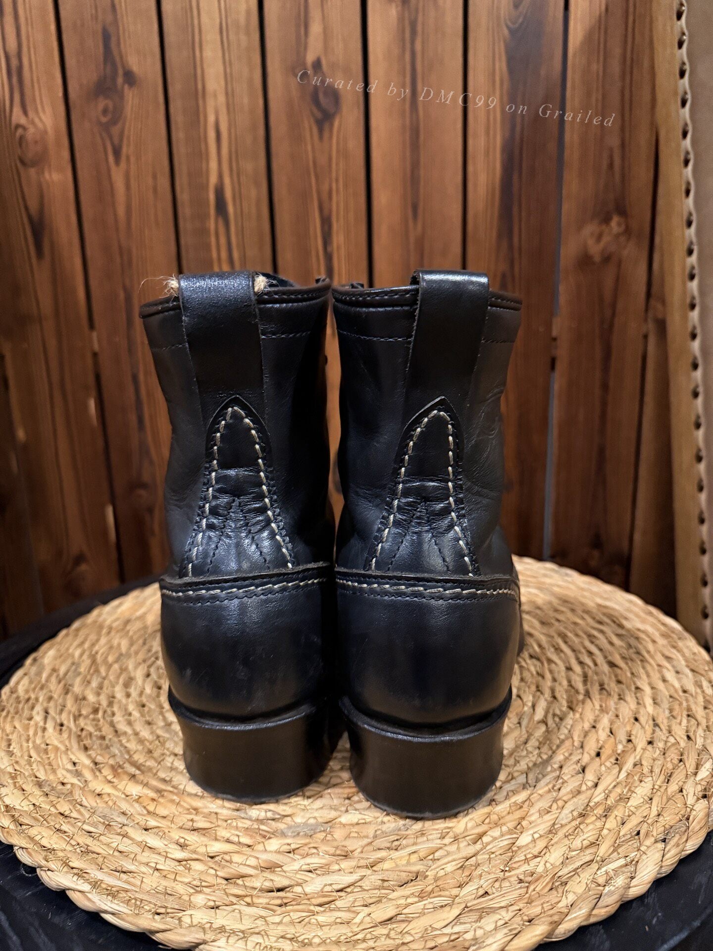 Wesco Jobmaster 7.5D Black Work Boots