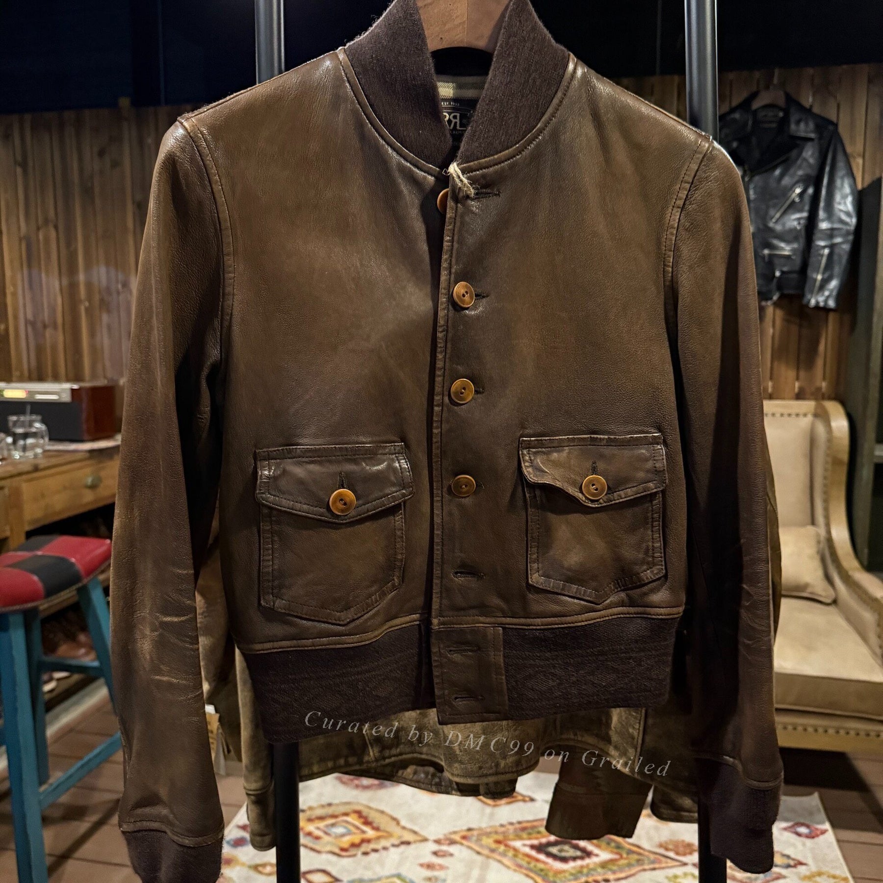 RRL Classic A1 Flight Jacket