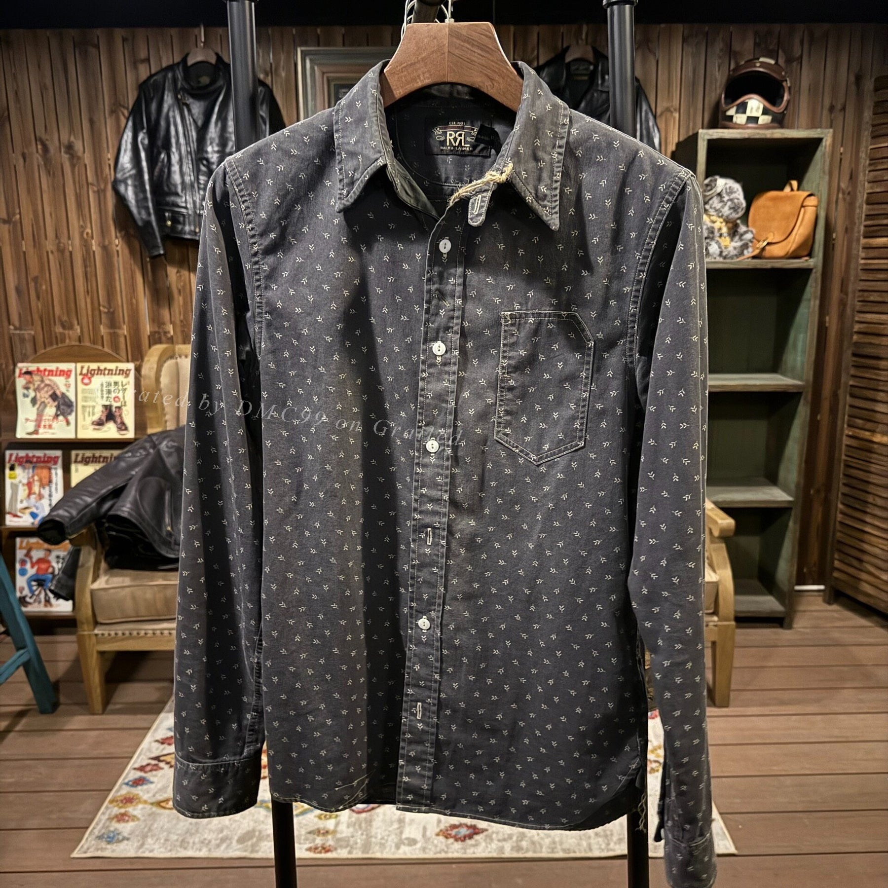 RRL Ralph Lauren Arrow Print Shirt
