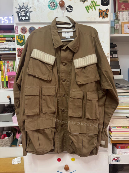 WTAPS 19AW Cotton Ripstop Shirt Jacket