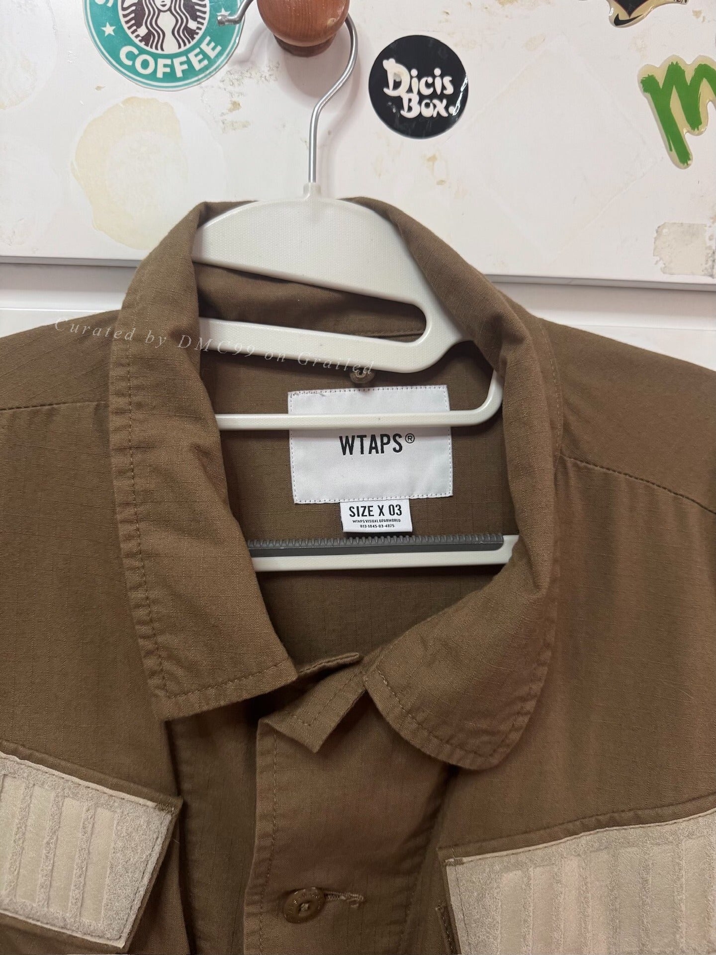 WTAPS 19AW Cotton Ripstop Shirt Jacket
