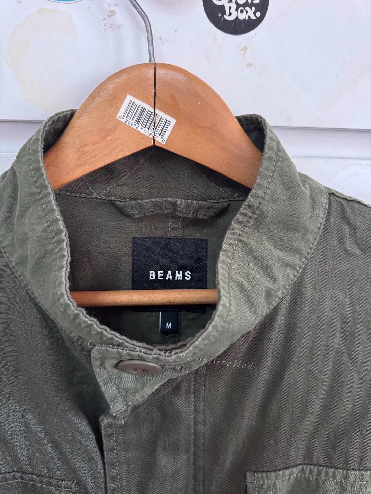 BEAMS M65 Utility Colorblock Jacket