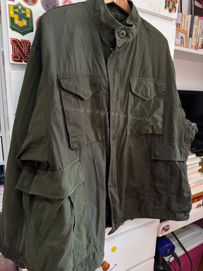 BEAMS M65 Utility Colorblock Jacket