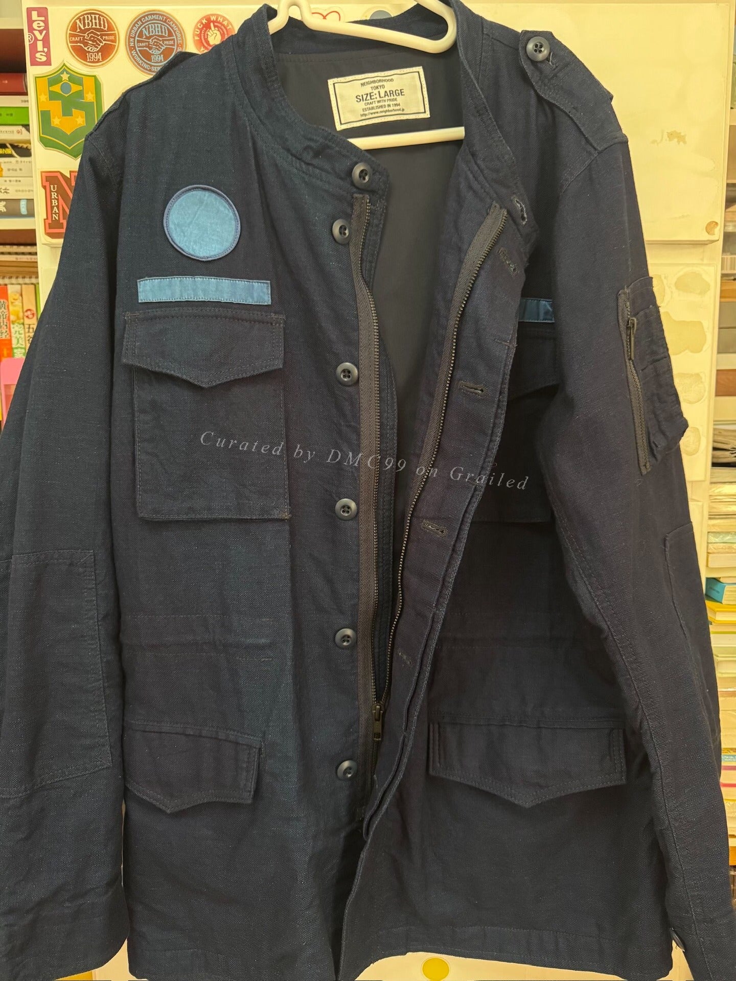 Neighborhood 18ss M65 Indigo Military Jacket