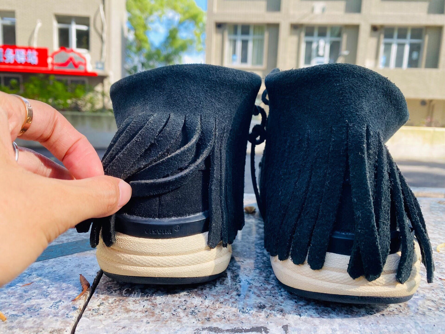 VISVIM YUCCA MOC SHAMAN VEG Shoes