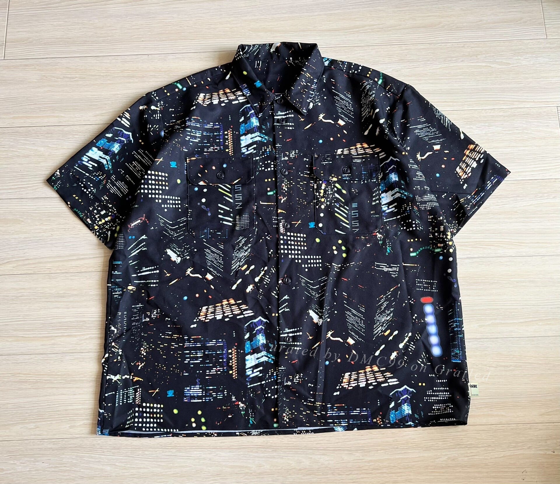 BEAMS SSZ Functional Pocket Hawaiian Shirt