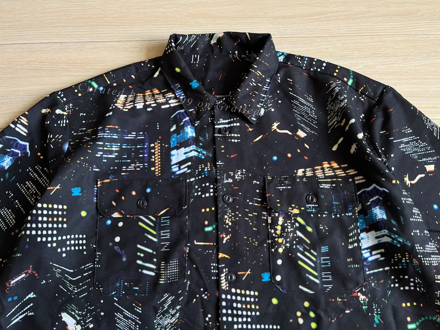 BEAMS SSZ Functional Pocket Hawaiian Shirt