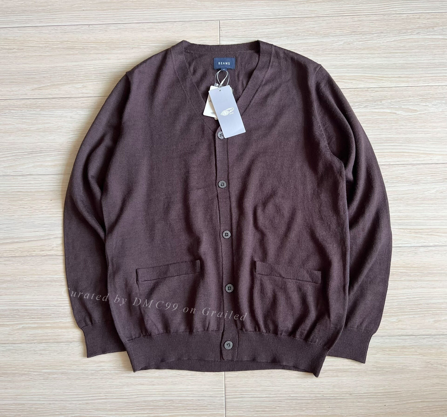 Beams Wool Cardigan