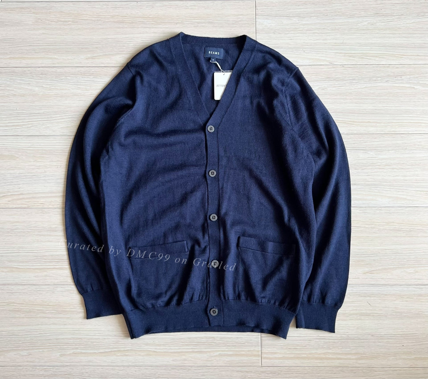 Beams Wool Cardigan
