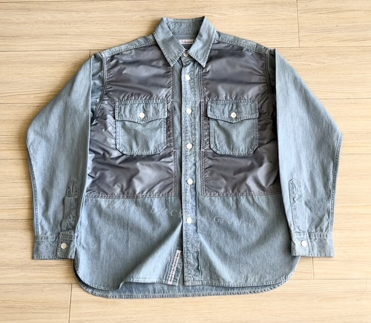 Nanamica Washed Denim Shirt Jacket