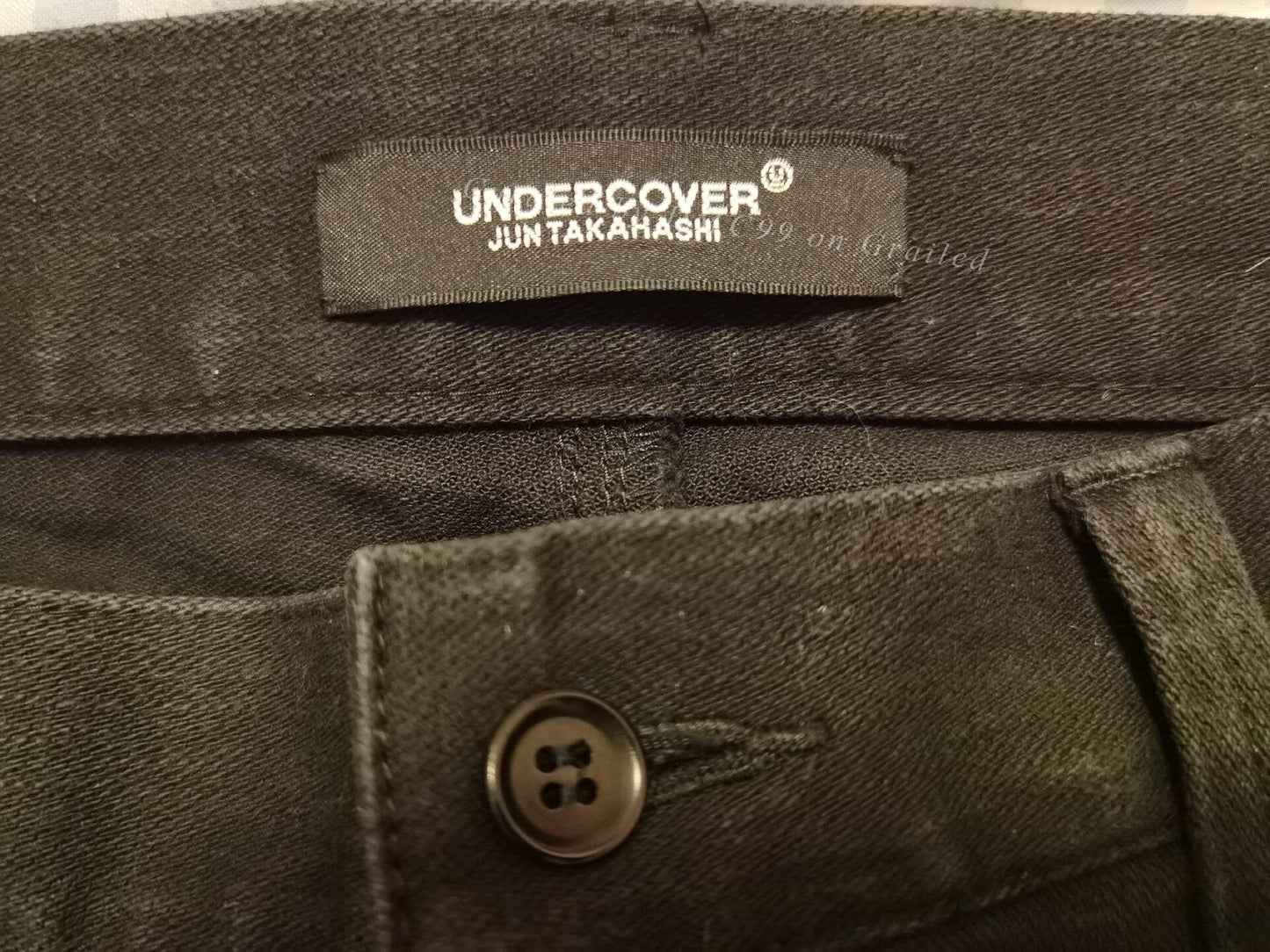 Undercover Slim Zip Knee Casual Pants