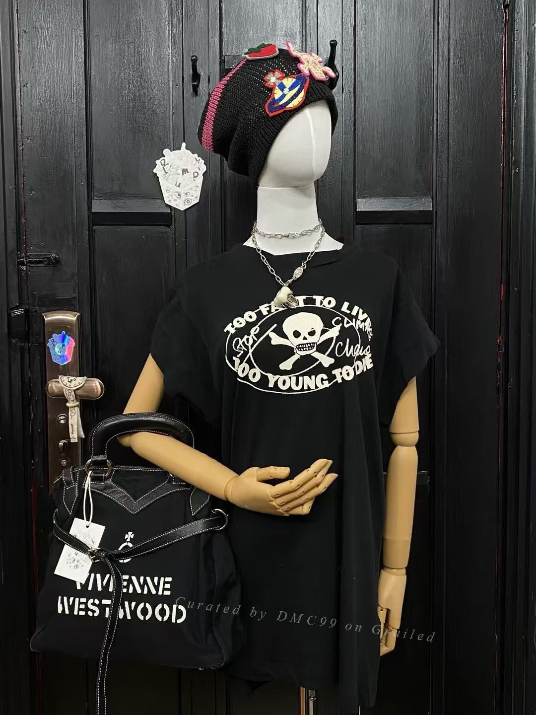 Vivienne Westwood Skull Slogan T-shirt
