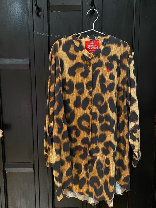 Vivienne Westwood Leopard Print Shirt