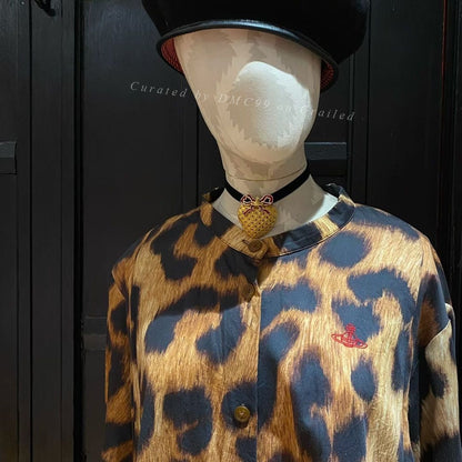 Vivienne Westwood Leopard Print Shirt