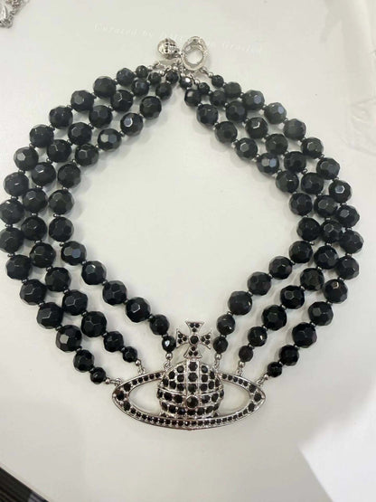Vivienne Westwood Saturn Necklace
