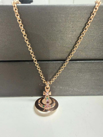 Vivienne Westwood Saturn Necklace