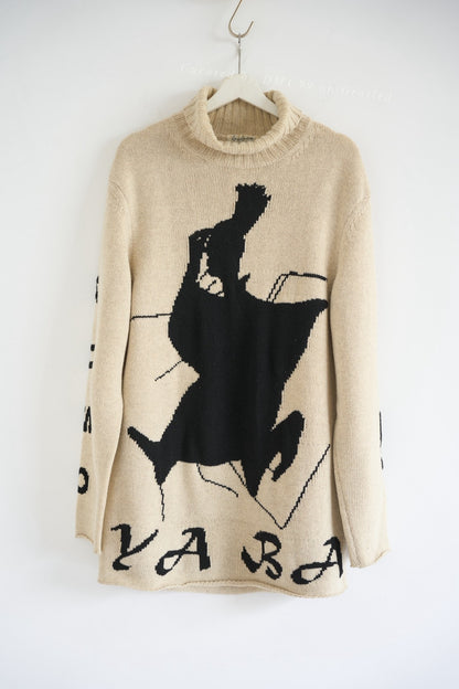 Yohji Yamamoto 17AW Samurai Silhouette Sweater