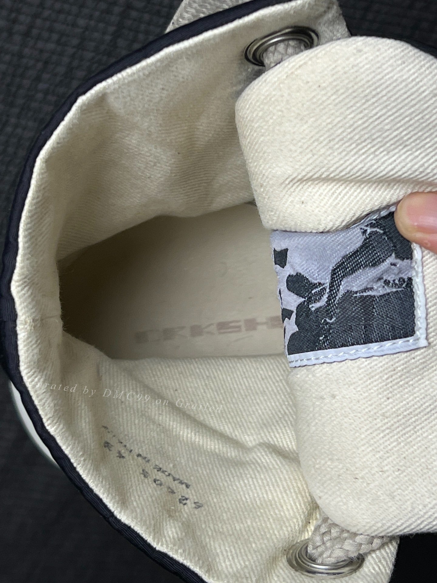 Rick Owens 24FW Thick Lace Tank Sole High-Top