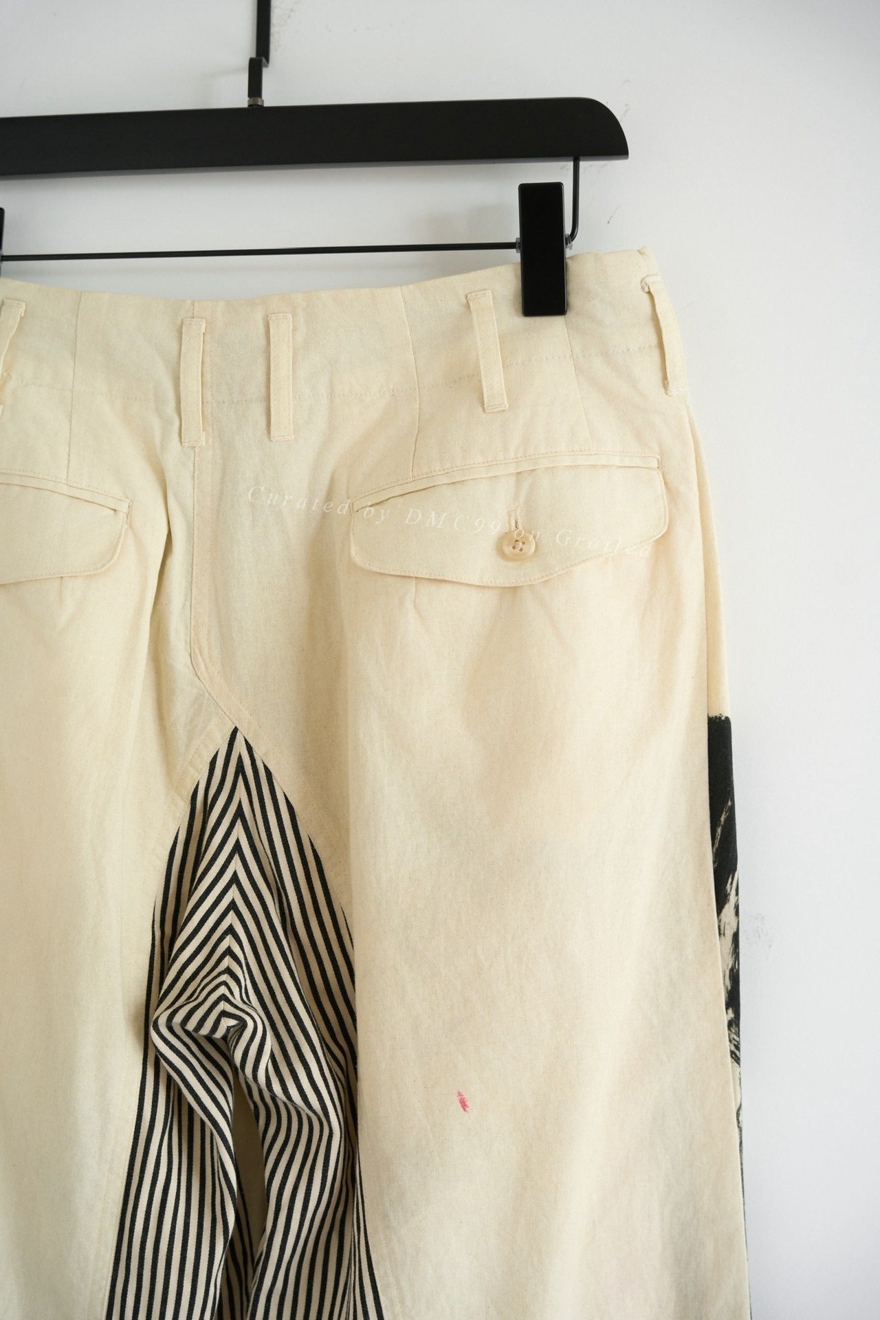 Yohji Yamamoto 17SS Hand-Painted Trousers