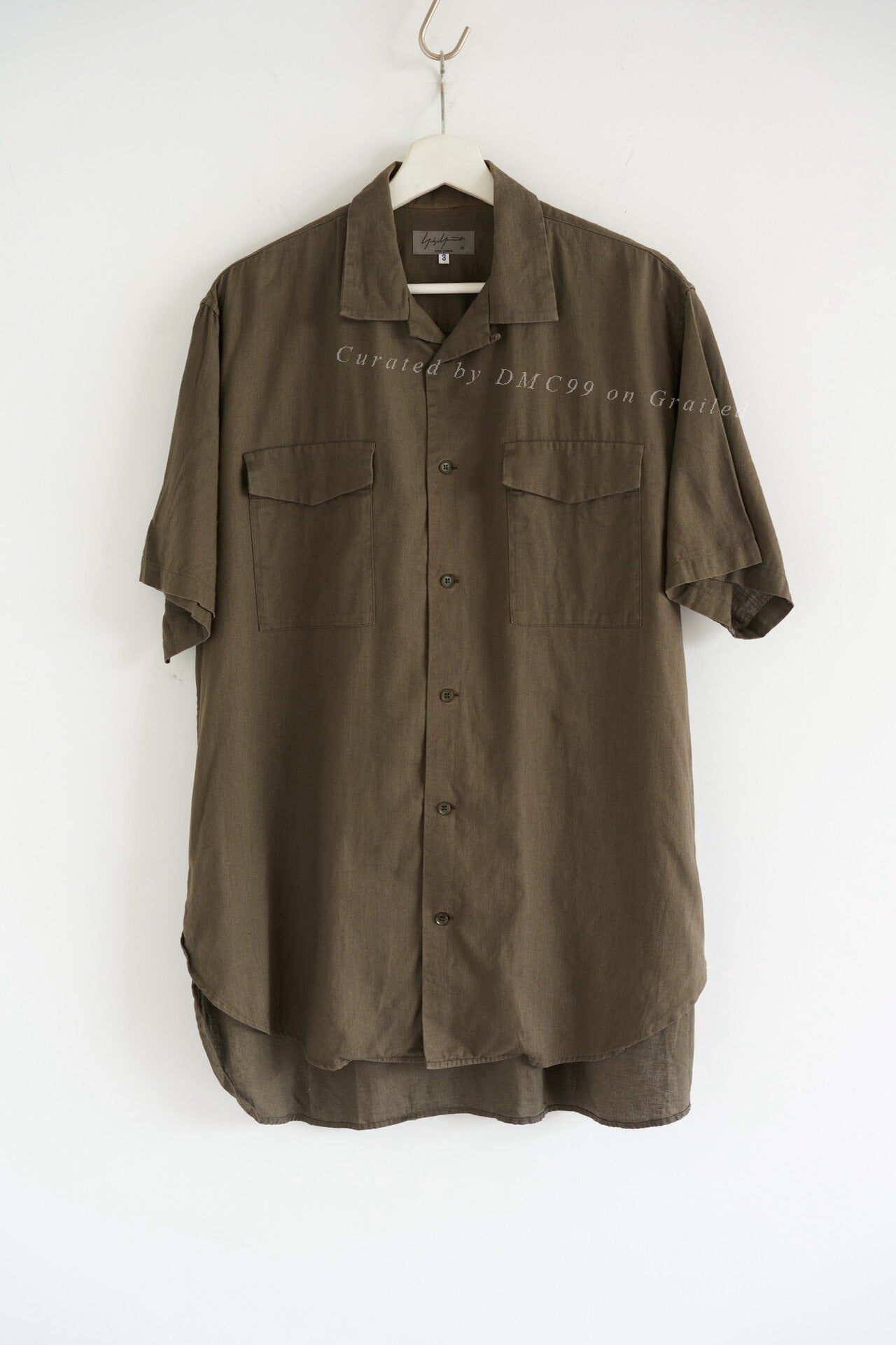 Yohji Yamamoto 18SS Double Pocket Shirt