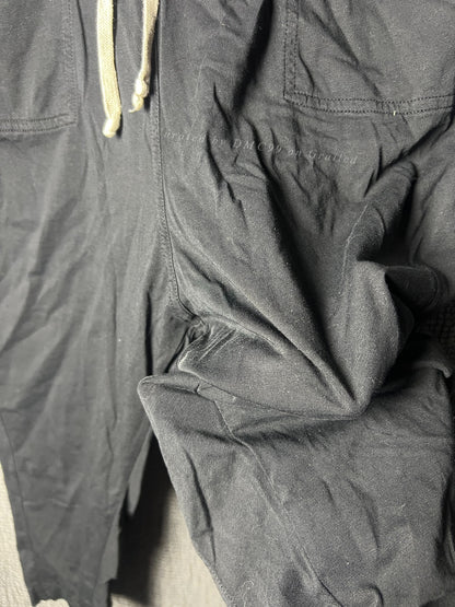 Rick Owens 16FW Cotton Drop-Crotch Cropped Pants