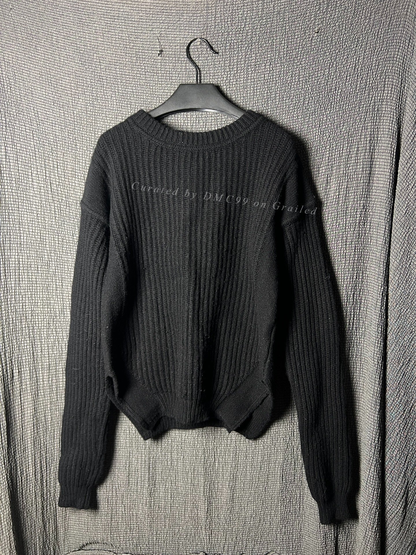 Rick Owens 18fw Virgin Wool Striped Sweater