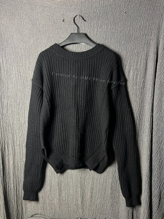 Rick Owens 18fw Virgin Wool Striped Sweater