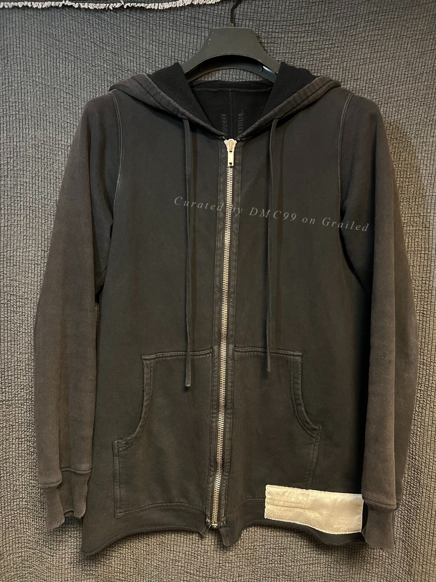 Rick Owens 08ss Limited Zip Hoodie