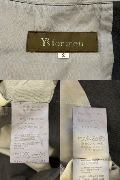 Yohji Yamamoto 00s Dyed Wool Suit