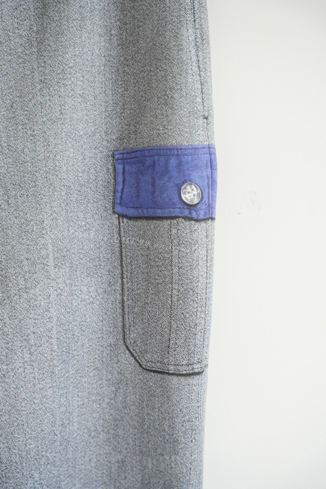 Yohji Yamamoto 15SS Gray Fake Pocket Trousers