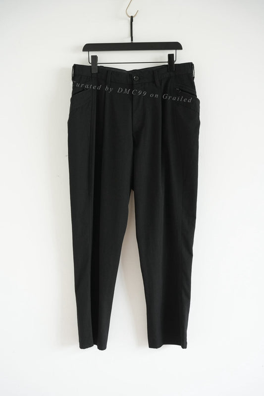 Yohji Yamamoto 13AW Side Zip Wool Trousers