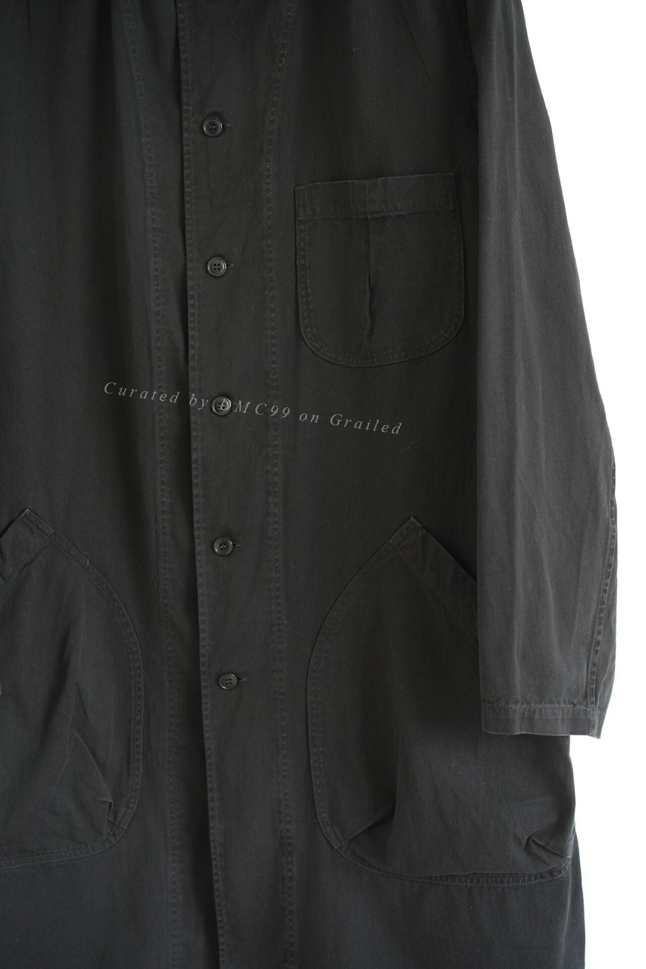 Yohji Yamamoto 2016AW Double Pocket Long Shirt