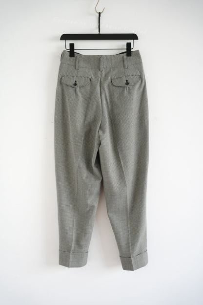 Yohji Yamamoto 90s Houndstooth Wool Trousers