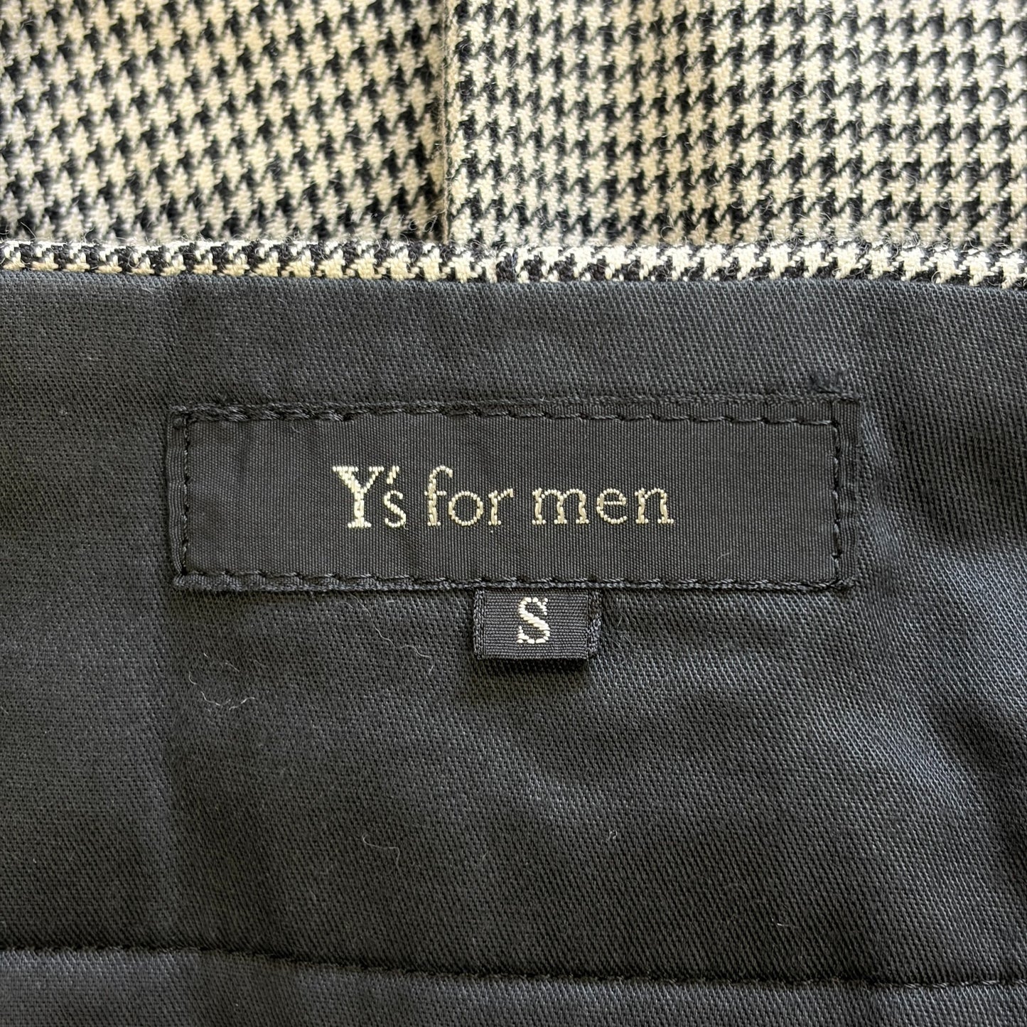 Yohji Yamamoto 90s Houndstooth Wool Trousers