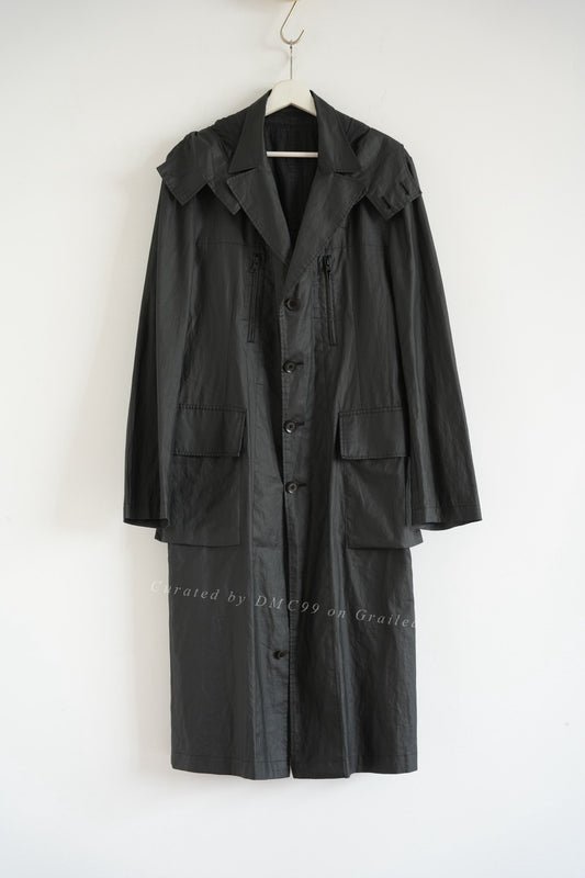 Yohji Yamamoto 08ss Detachable Hood Coat