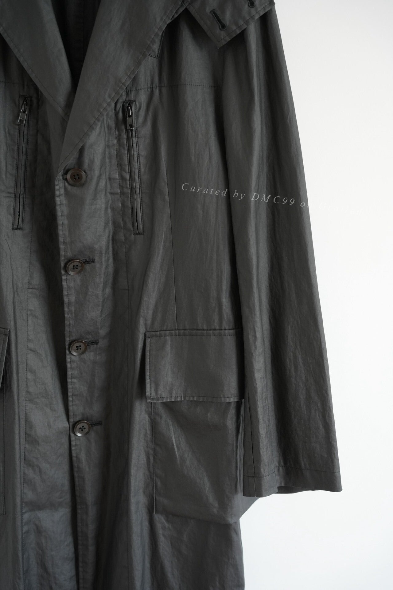 Yohji Yamamoto 08ss Detachable Hood Coat