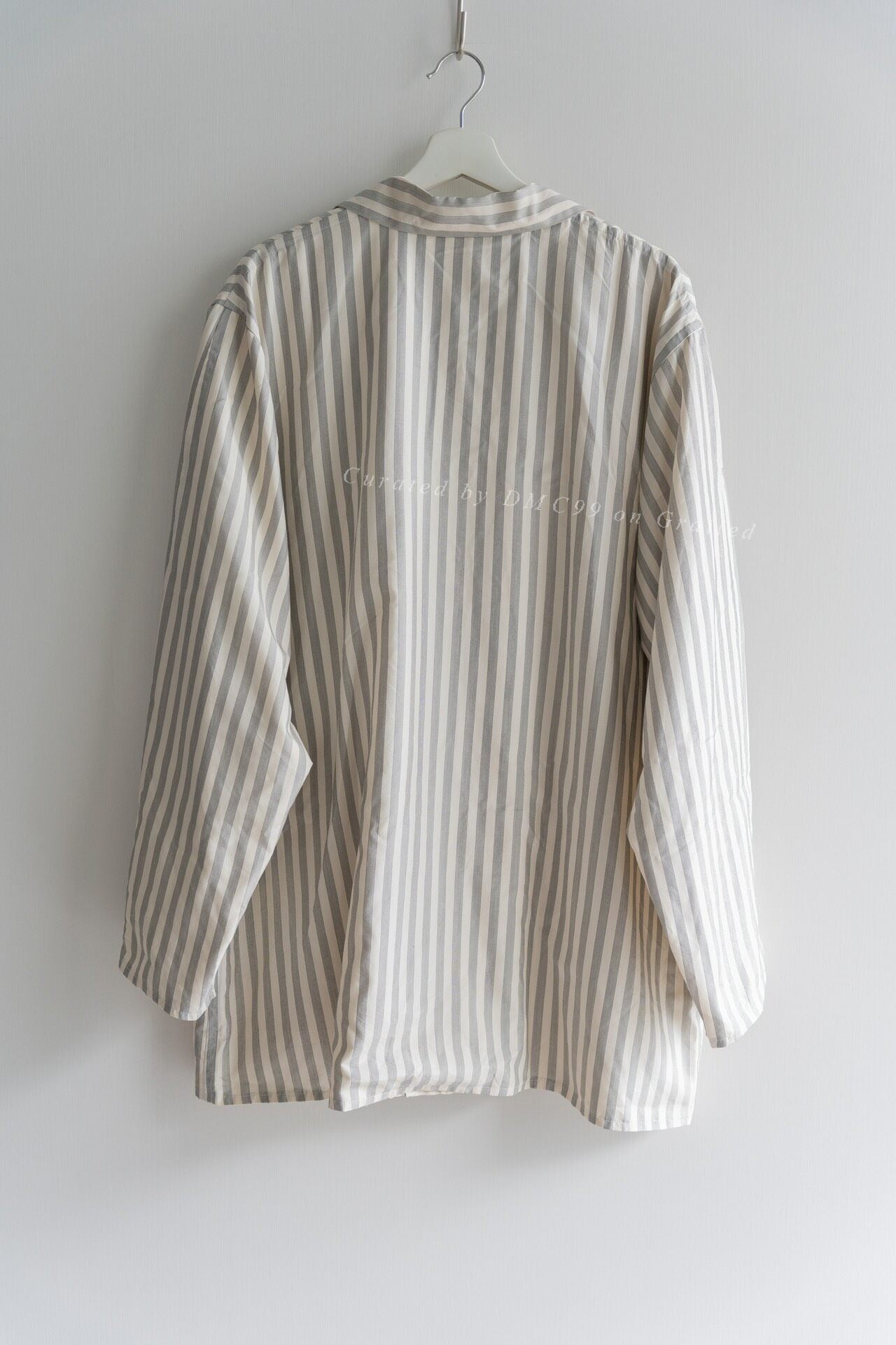 Yohji Yamamoto 98ss Striped Silk Jacket