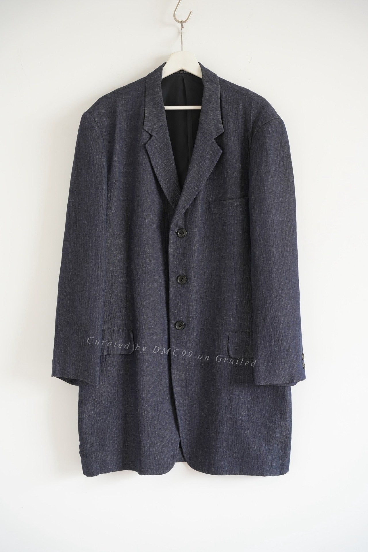 Yohji Yamamoto 1998SS Indigo Slub Coat