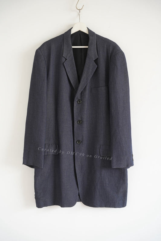 Yohji Yamamoto 1998SS Indigo Slub Coat
