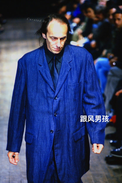 Yohji Yamamoto 1998SS Indigo Slub Coat