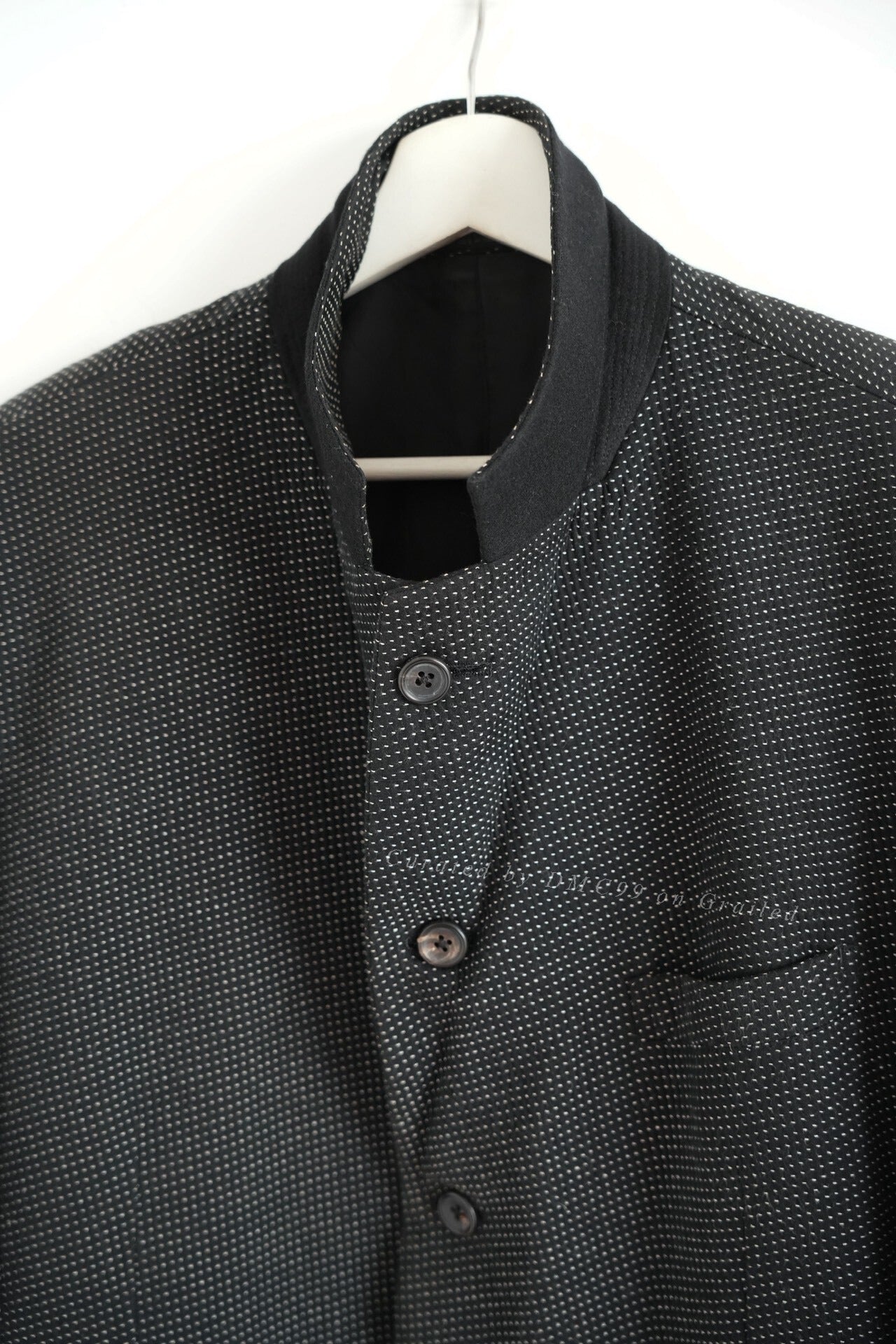 Yohji Yamamoto 95SS Sashiko Runway Blazer